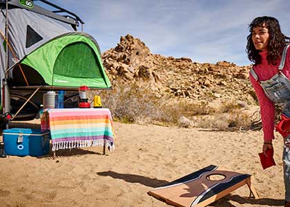 Blog post about five pros and cons of owning a popup tent camper.