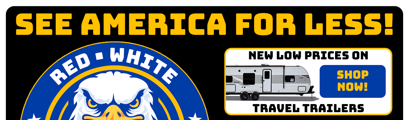See America for less with our Red, White, & Reduced summer inventory clearance event!