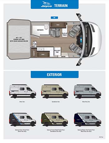 2023 Jayco Terrain Brochure
