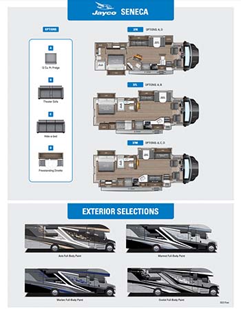 2023 Jayco Seneca Brochure