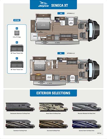 2023 Jayco Seneca XT Brochure
