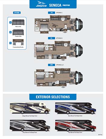 2023 Jayco Seneca Prestige Brochure