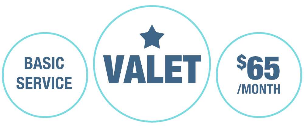 Valet RV storage logo