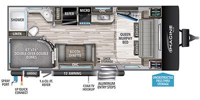 2023 Grand Design Imagine 21BHE - Coastal RV
