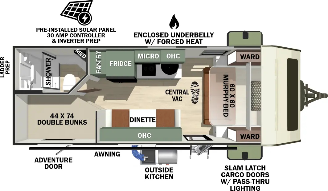 NEW 2026 Forest River No Boundaries 19.3 BEAST MODE - Coastal RV