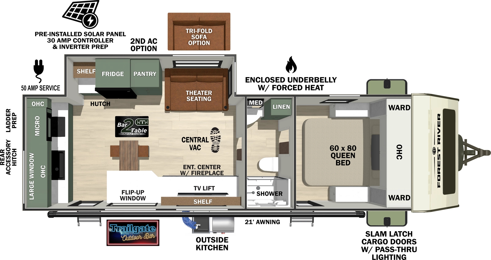 2026 Forest River No Boundaries 20.6 BEAST MODE - Coastal RV