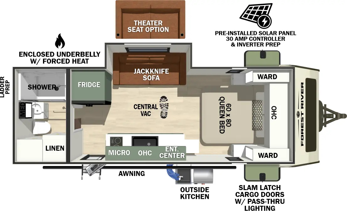 NEW 2026 Forest River No Boundaries 19.4 BEAST MODE - Coastal RV