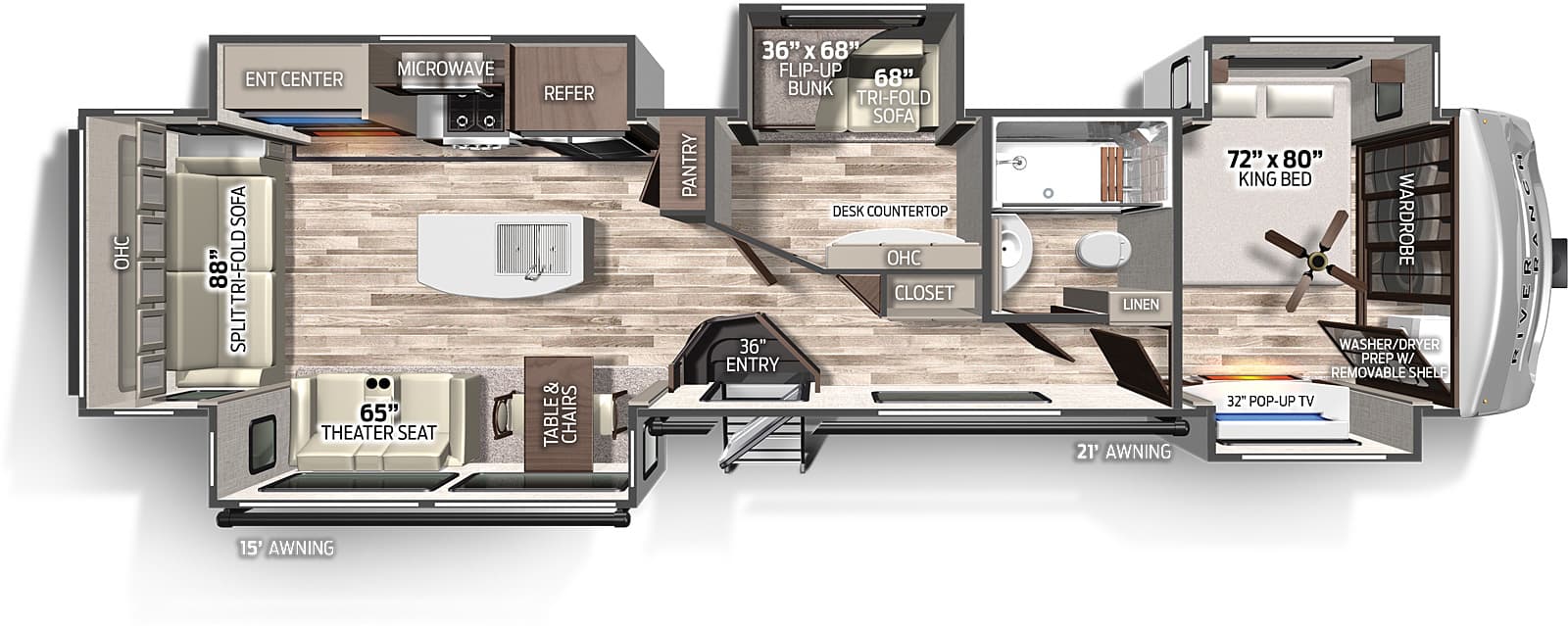 NEW 2022 Palomino Columbus River Ranch 392MB Carrollton, VA