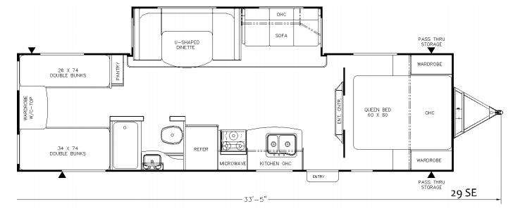 PRE-OWNED 2015 FOREST RIVER FREEDOM EXPRESS 29SE - Cold Springs RV