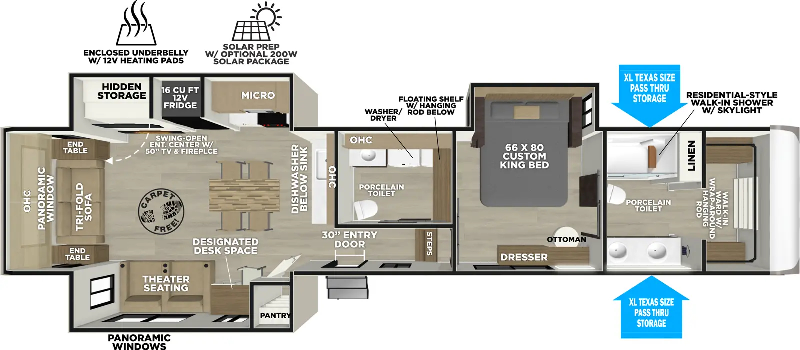 NEW 2026 FOREST RIVER HERITAGE GLEN 380WDR - Cold Springs RV