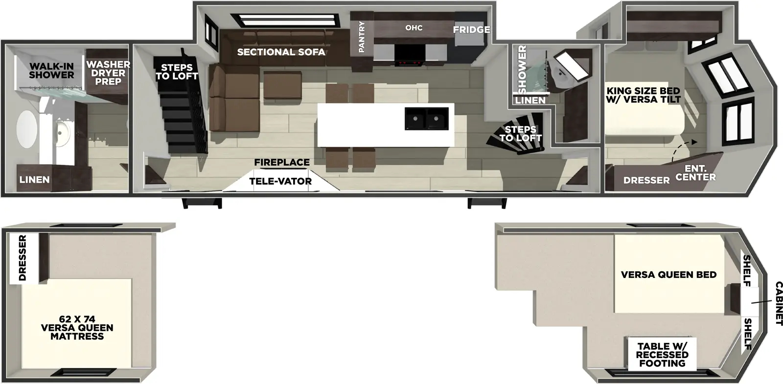 NEW 2026 FOREST RIVER WILDWOOD 42ZEN - Cold Springs RV