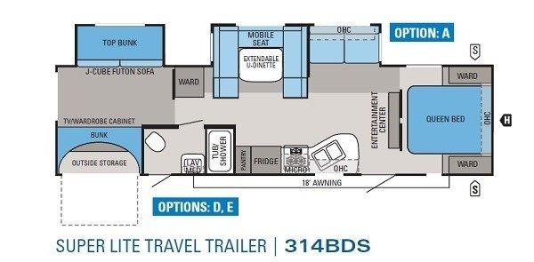 USED 2011 Jayco 314BDS EAGLE - Cold Springs RV