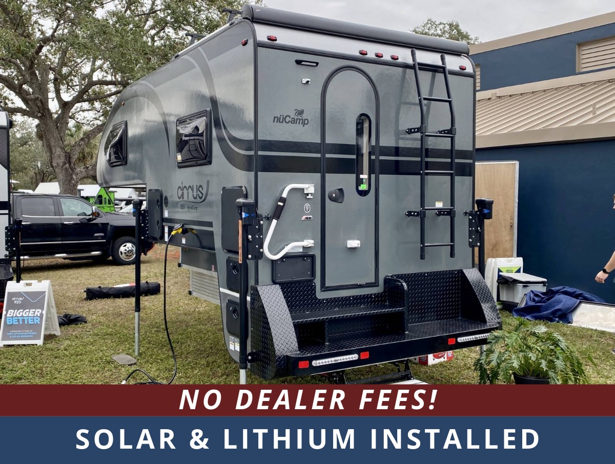 USED 2025 nuCamp Cirrus 820 - D&H Truck Camper Emporium