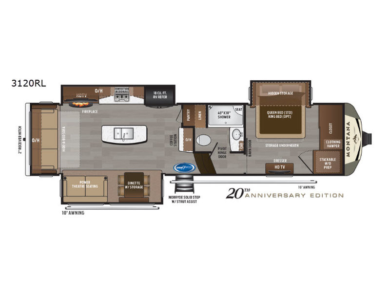 USED 2019 Keystone Montana 3120RL - Freedom RV