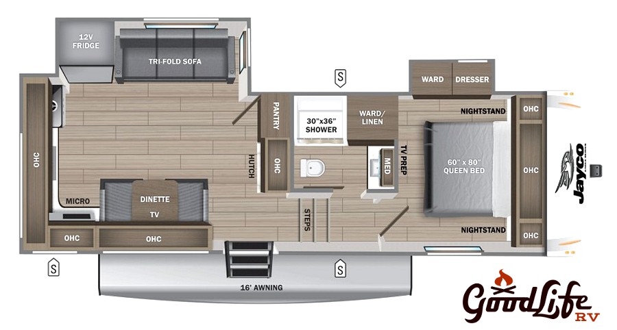 2026 Jayco Eagle SLE 24MLE Floorplan