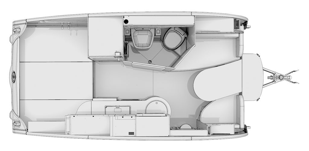 2021 NuCamp TAB 400 BOONDOCK Floorplan