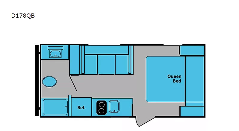 2021 Chinook Dream 178QB Floorplan