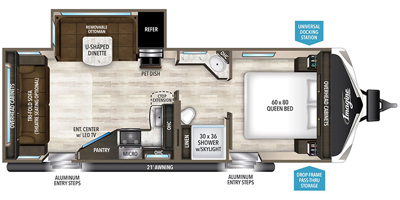 2020 Grand Design Imagine 2500RL Floorplan