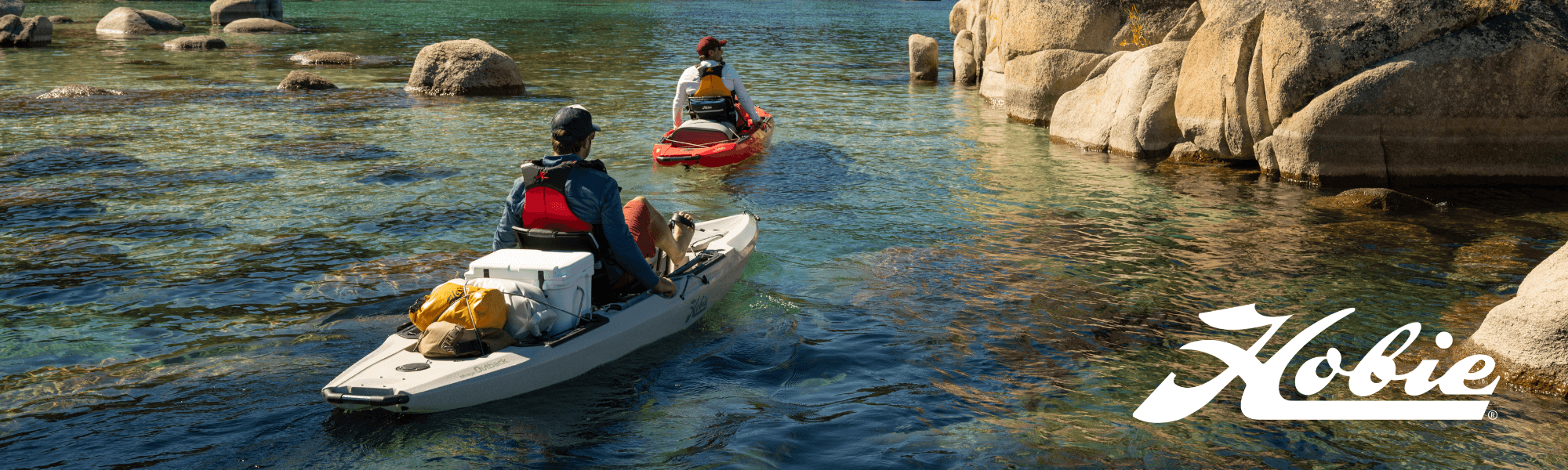Paddle and petal kayaks from Hobie and Jackson kayaks!