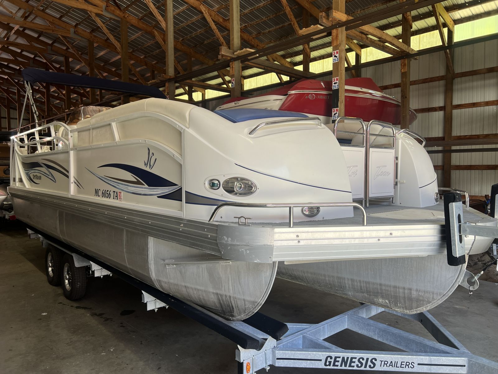 2006 Jc Tritoon 246 O/B - Gull Lake Marine