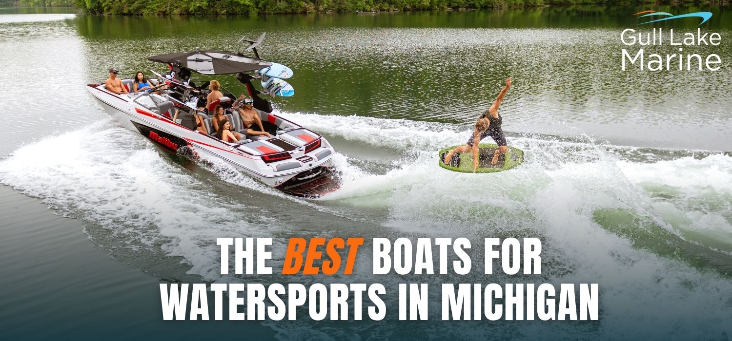 The Best Boats for Watersports in Michigan: Wakeboarding, Surfing, Tubing, Fishing & More image
