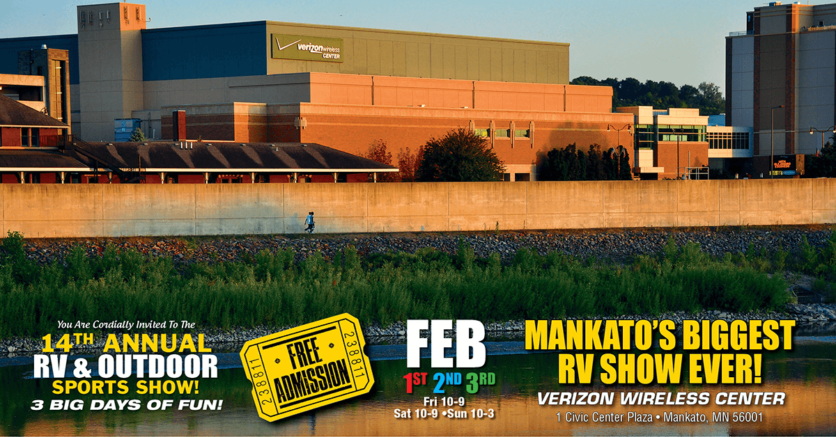 14th Annual Rv Outdoor Sports Show Verizon Wireless Center Mankato