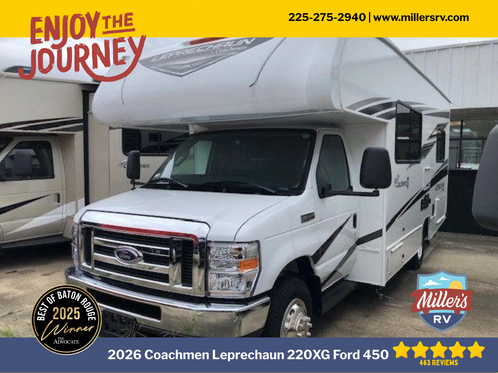 2026 COACHMEN LEPRECHAUN 220XG Ford 450 - Miller's RV