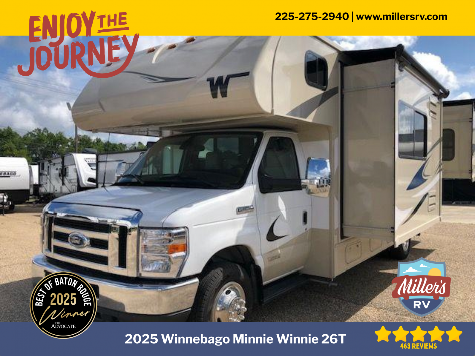 2025 WINNEBAGO MINNIE WINNIE 26T - Miller's RV