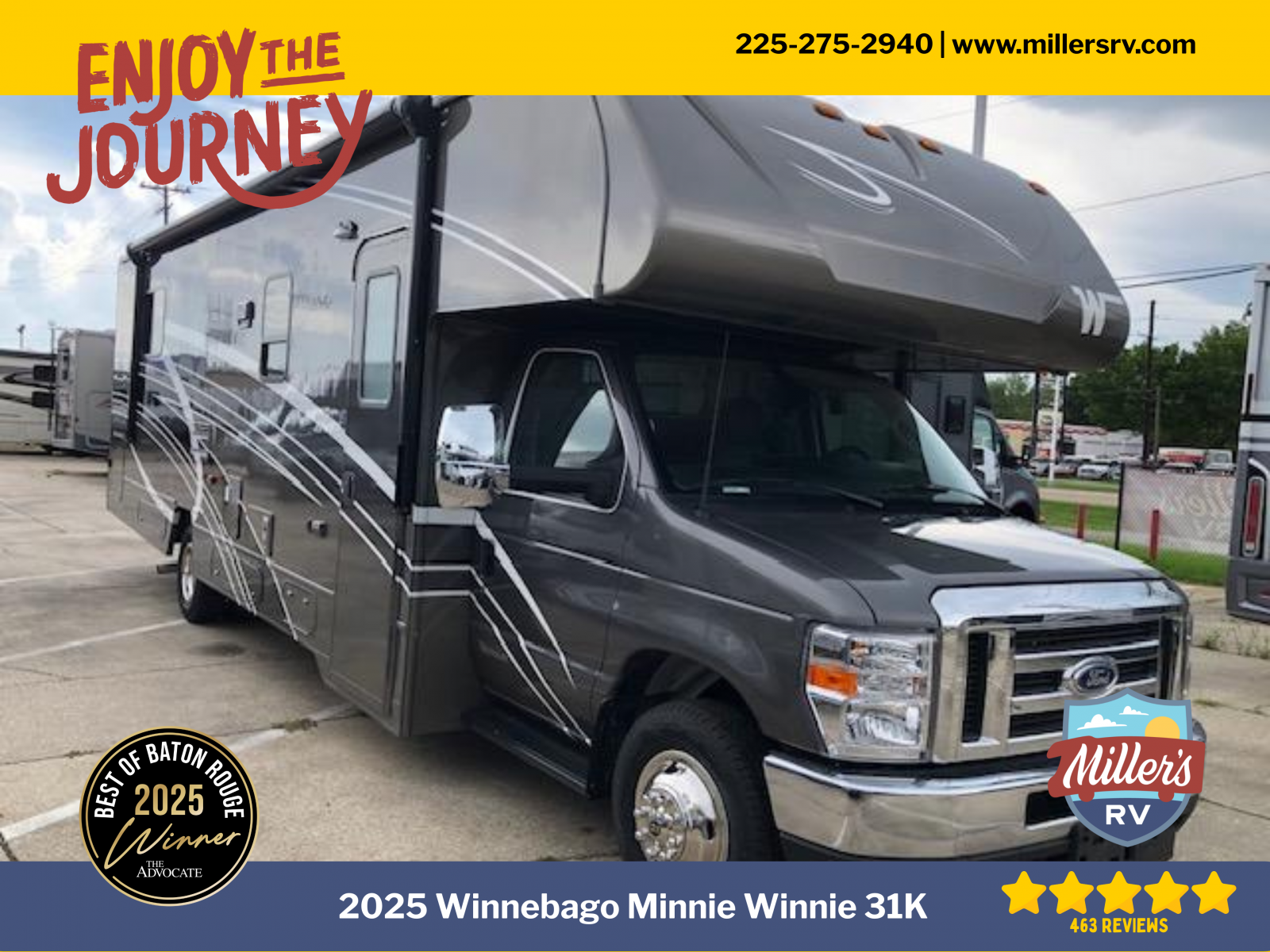 2025 WINNEBAGO MINNIE WINNIE 31K - Miller's RV
