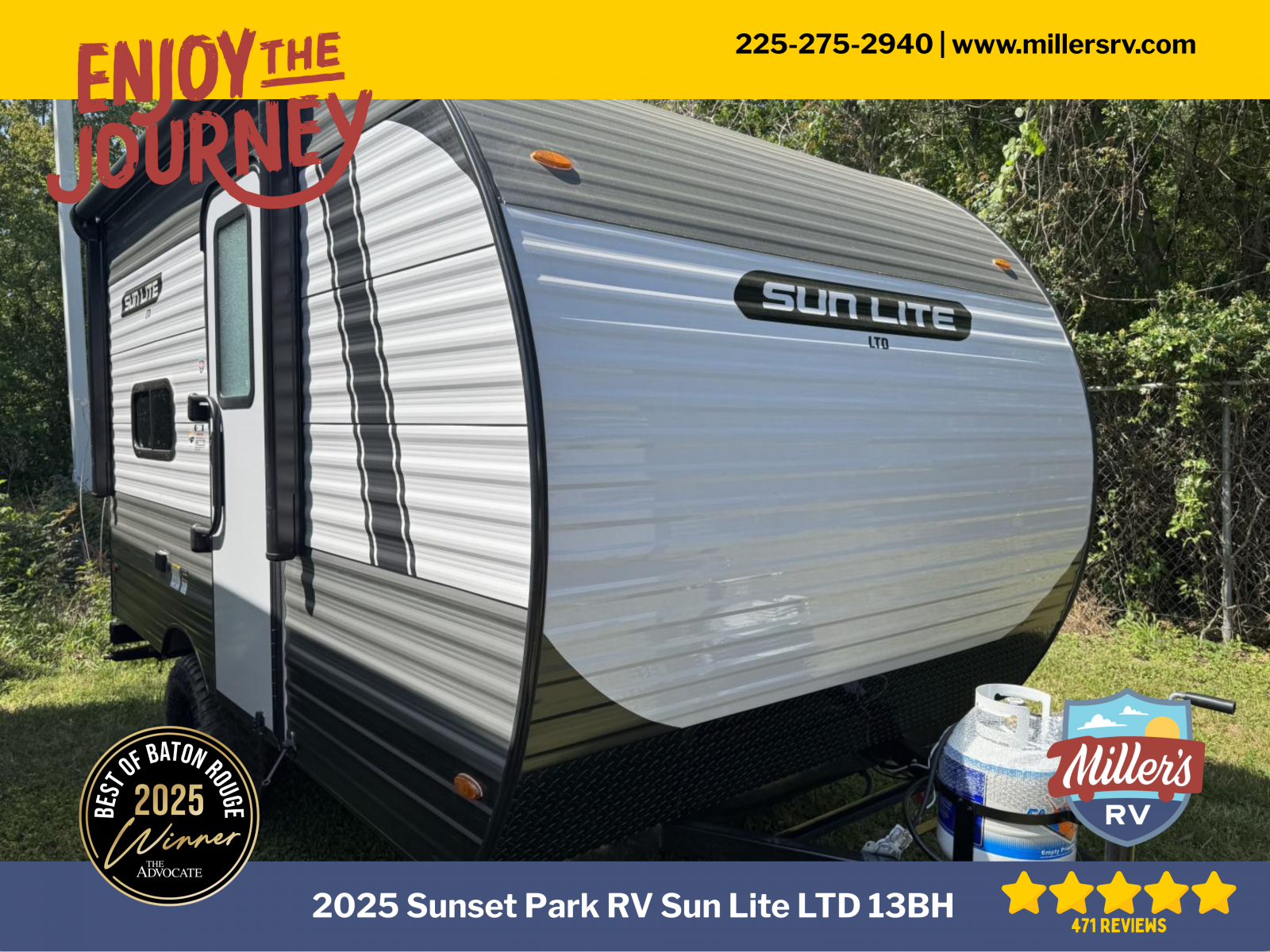 2025 SUNSET PARK RV SUN LITE LTD 13BH - Miller's RV