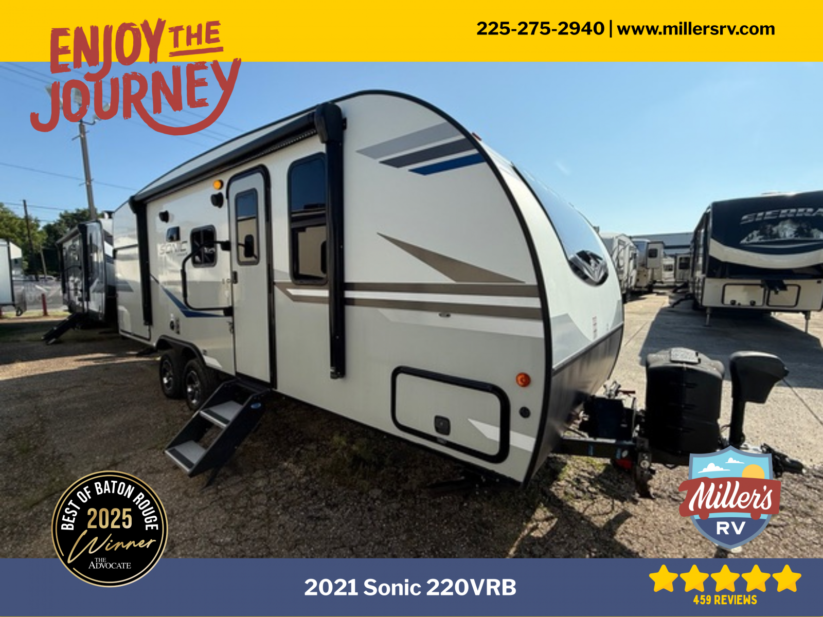 2021 VENTURE RV SONIC 220VRB - Miller's RV