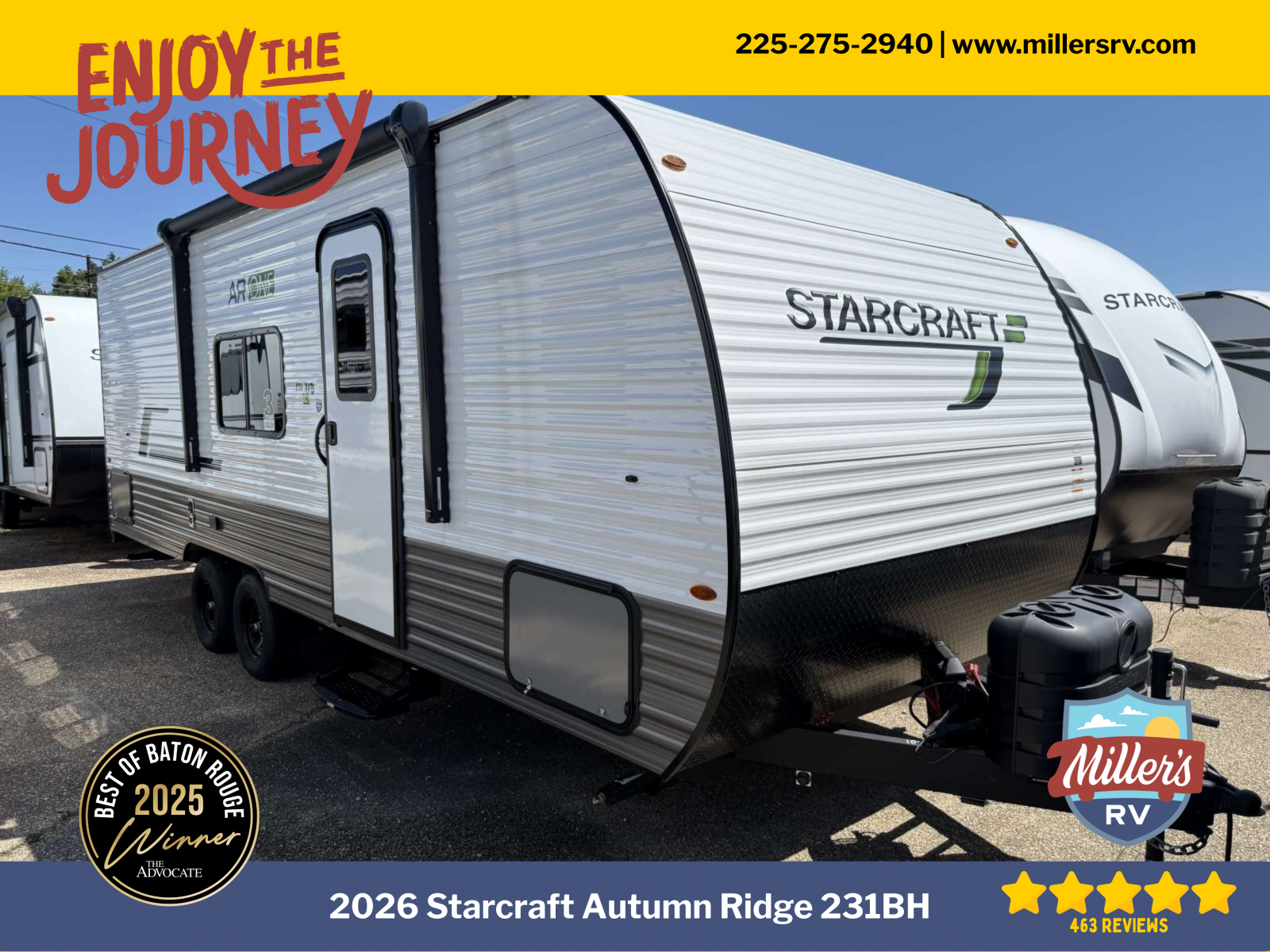 NEW 2026 STARCRAFT AUTUMN RIDGE 231BH - Miller's RV