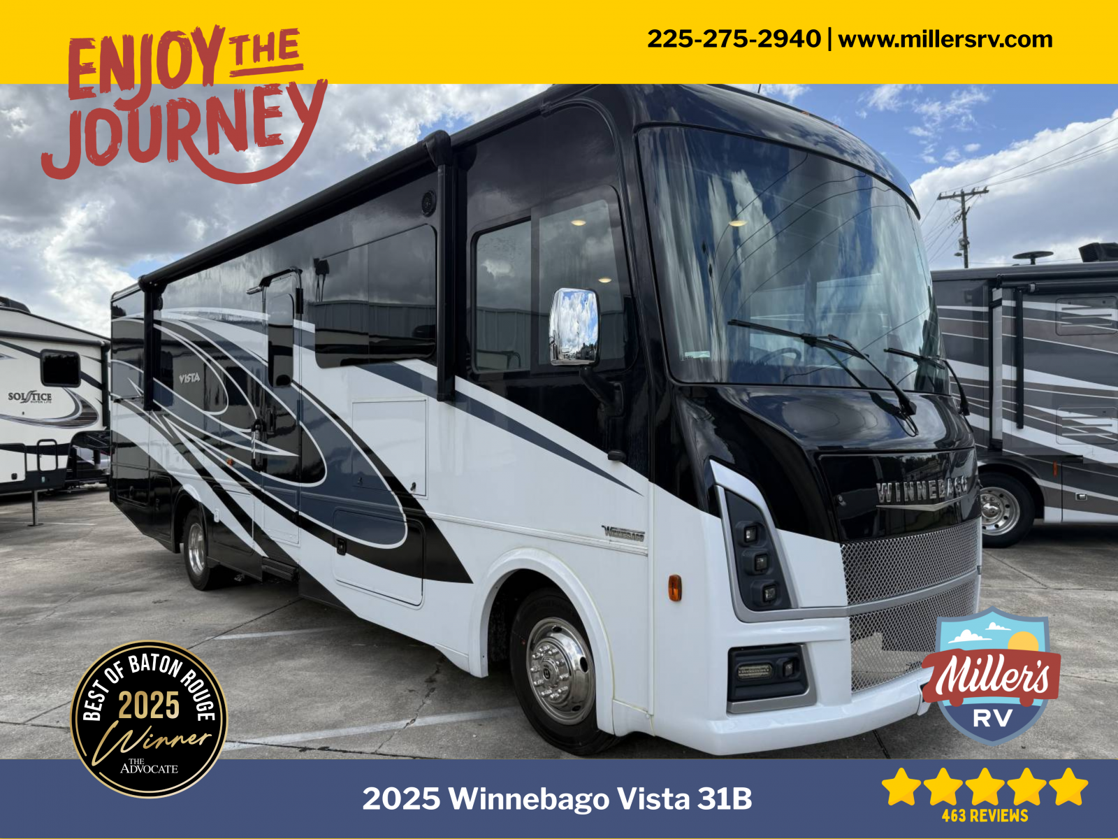 2025 WINNEBAGO VISTA 31B - Miller's RV
