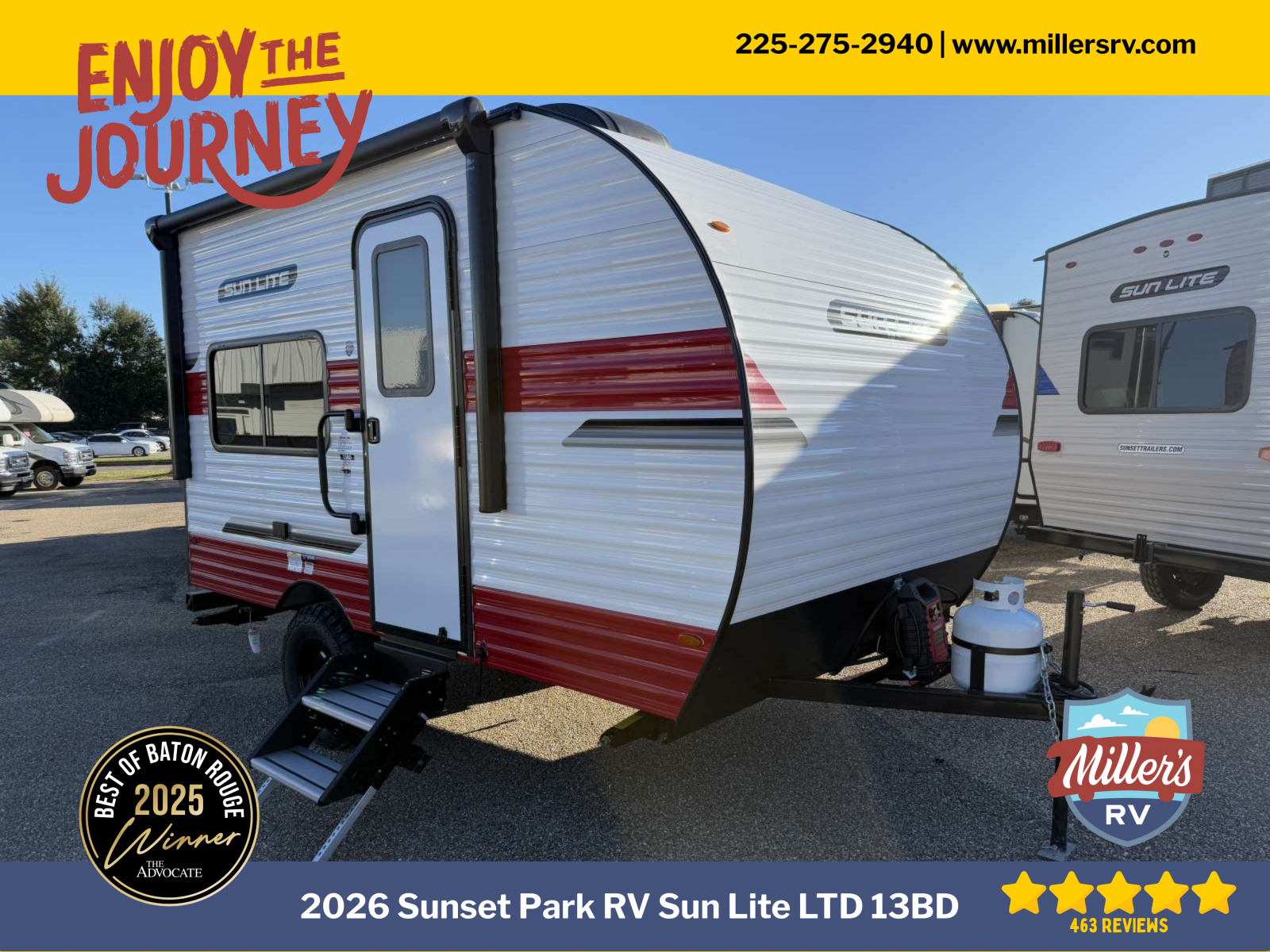 2026 SUNSET PARK RV SUN LITE LTD 13BD - Miller's RV
