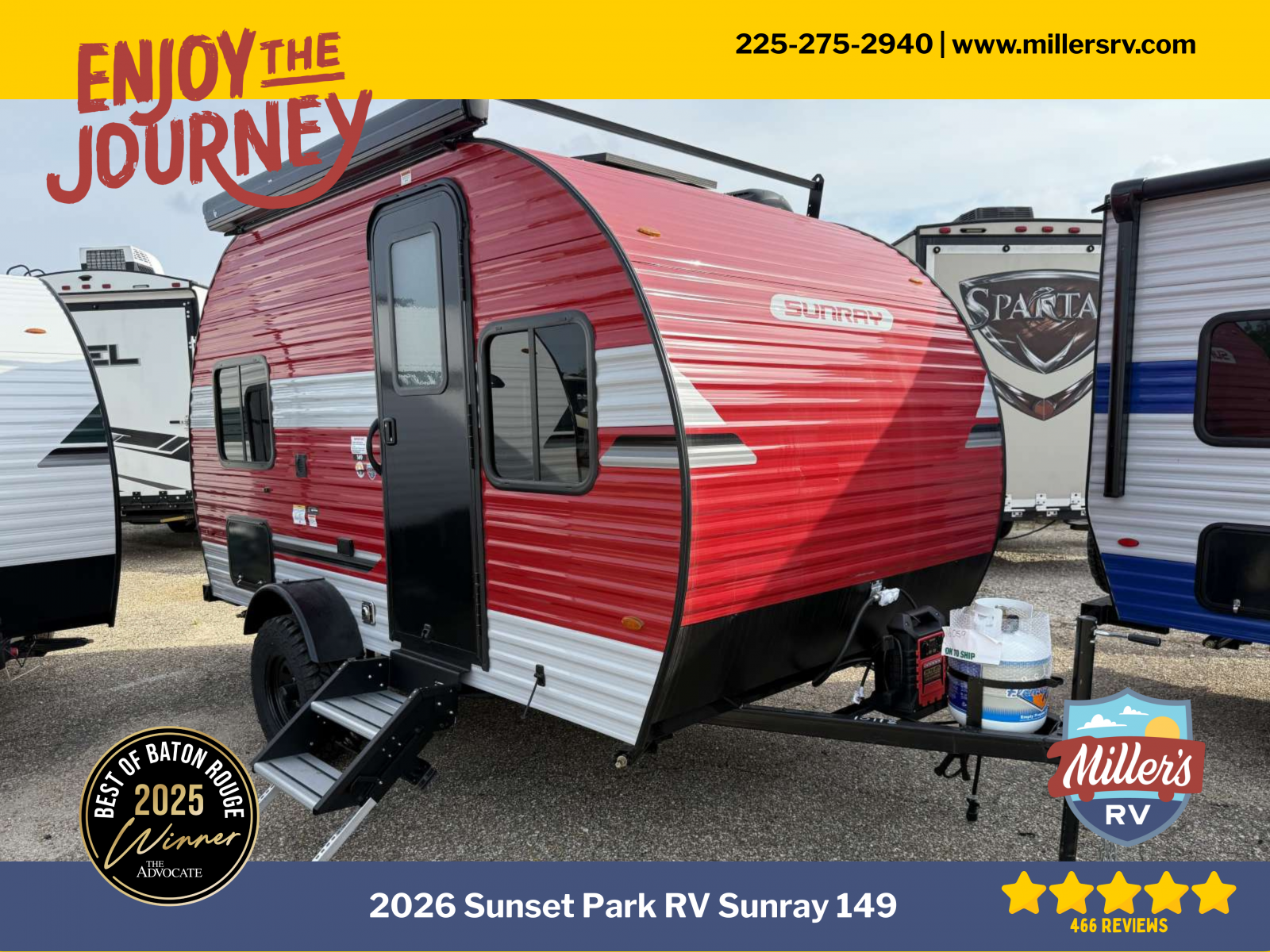 2026 SUNSET PARK RV SUNRAY 149 - Miller's RV
