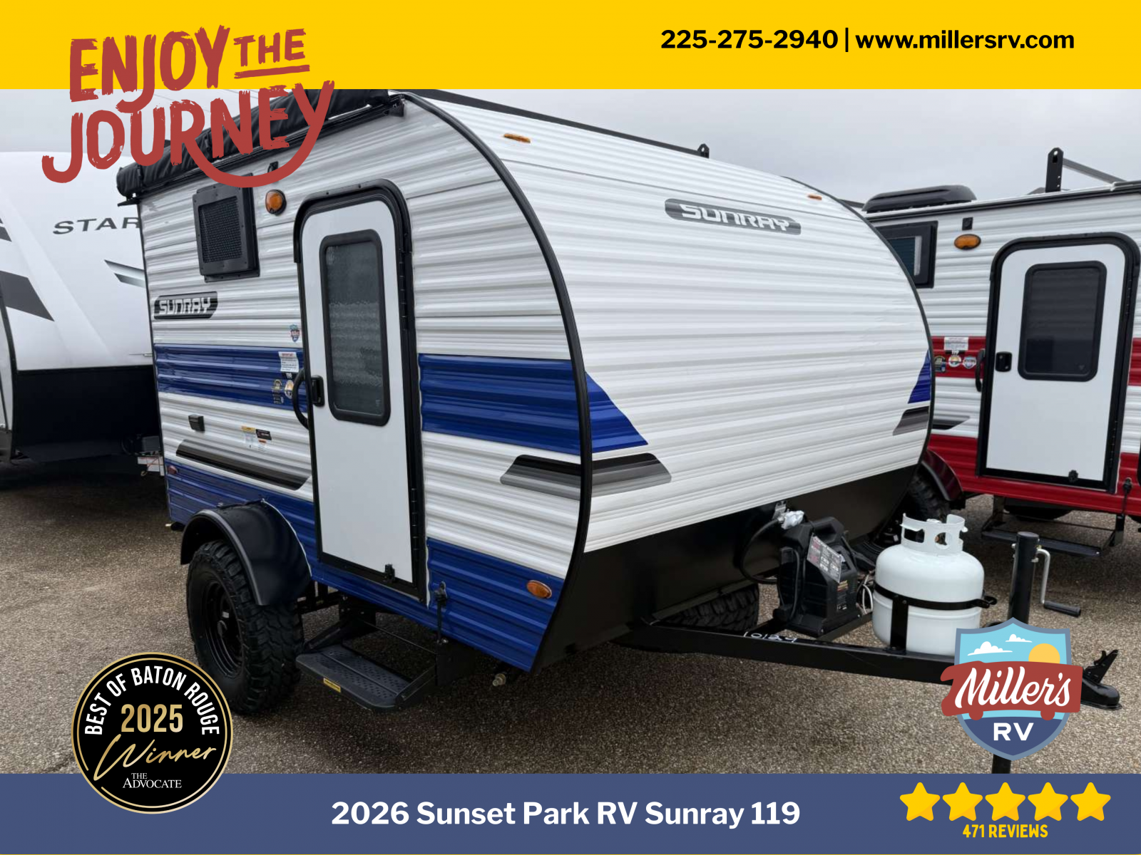 2026 SUNSET PARK RV SUNRAY 119 - Miller's RV