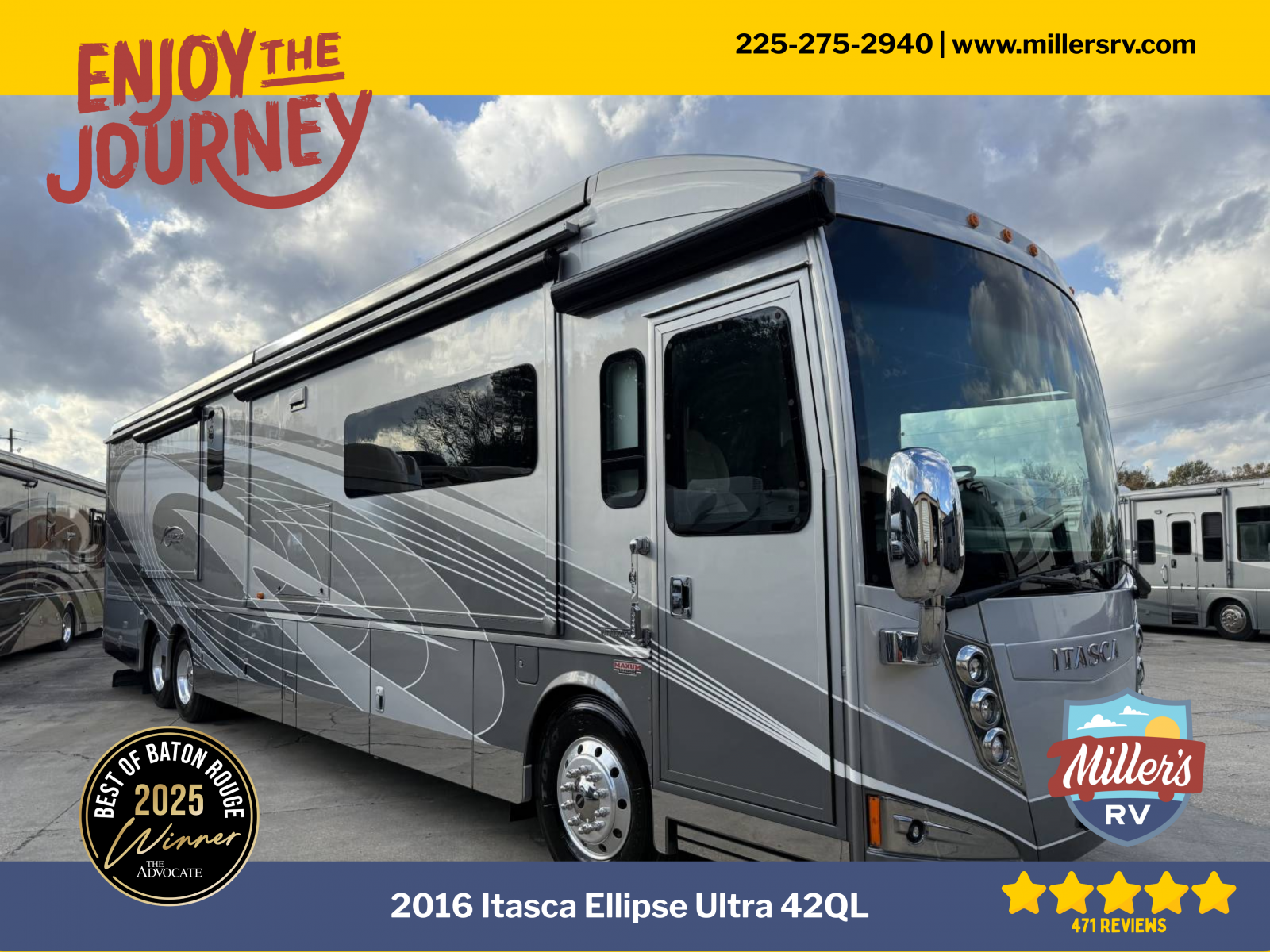 2016 ITASCA ELLIPSE ULTRA 42QL - Miller's RV