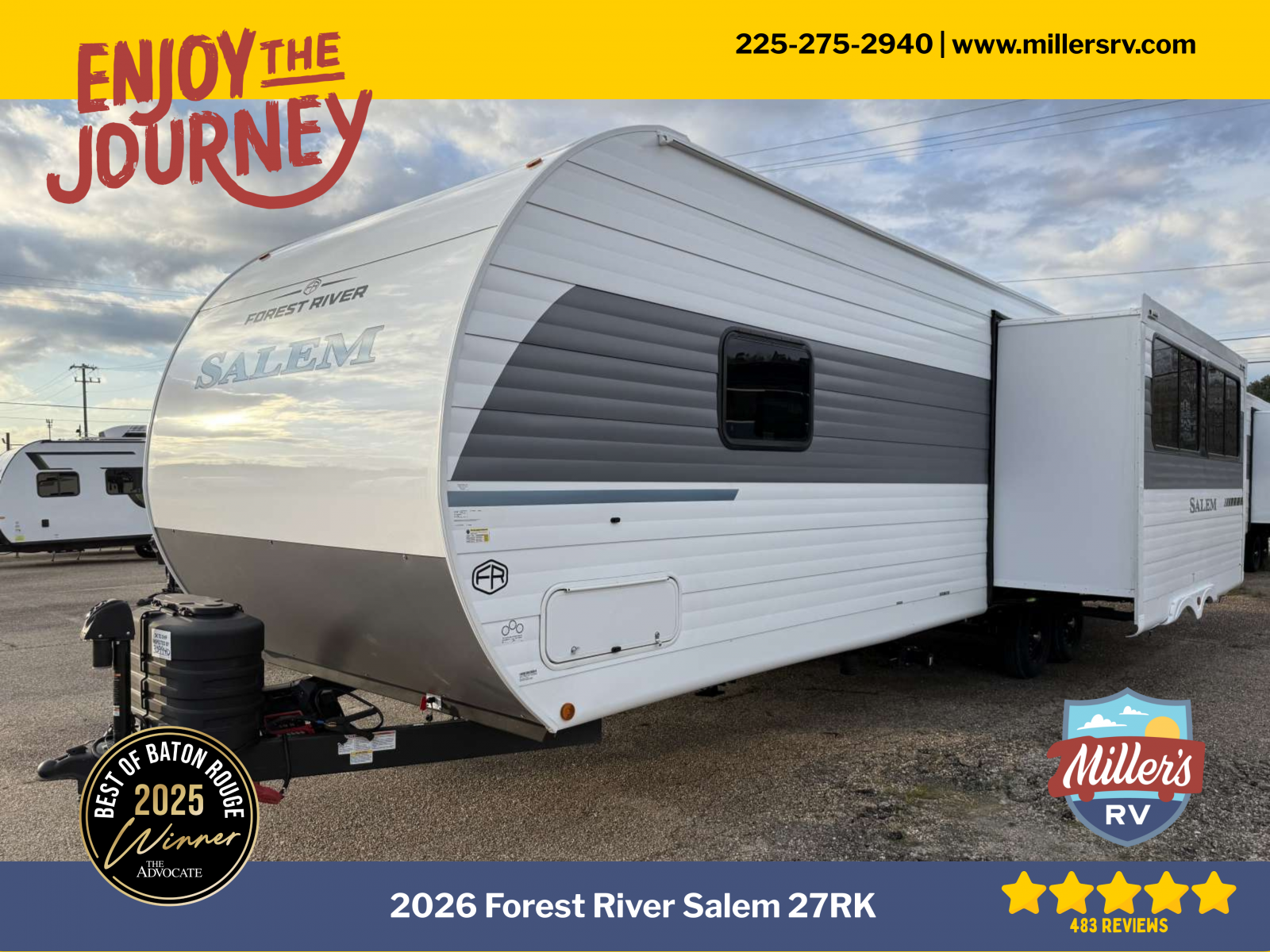 2026 FOREST RIVER SALEM 27RK - Miller's RV
