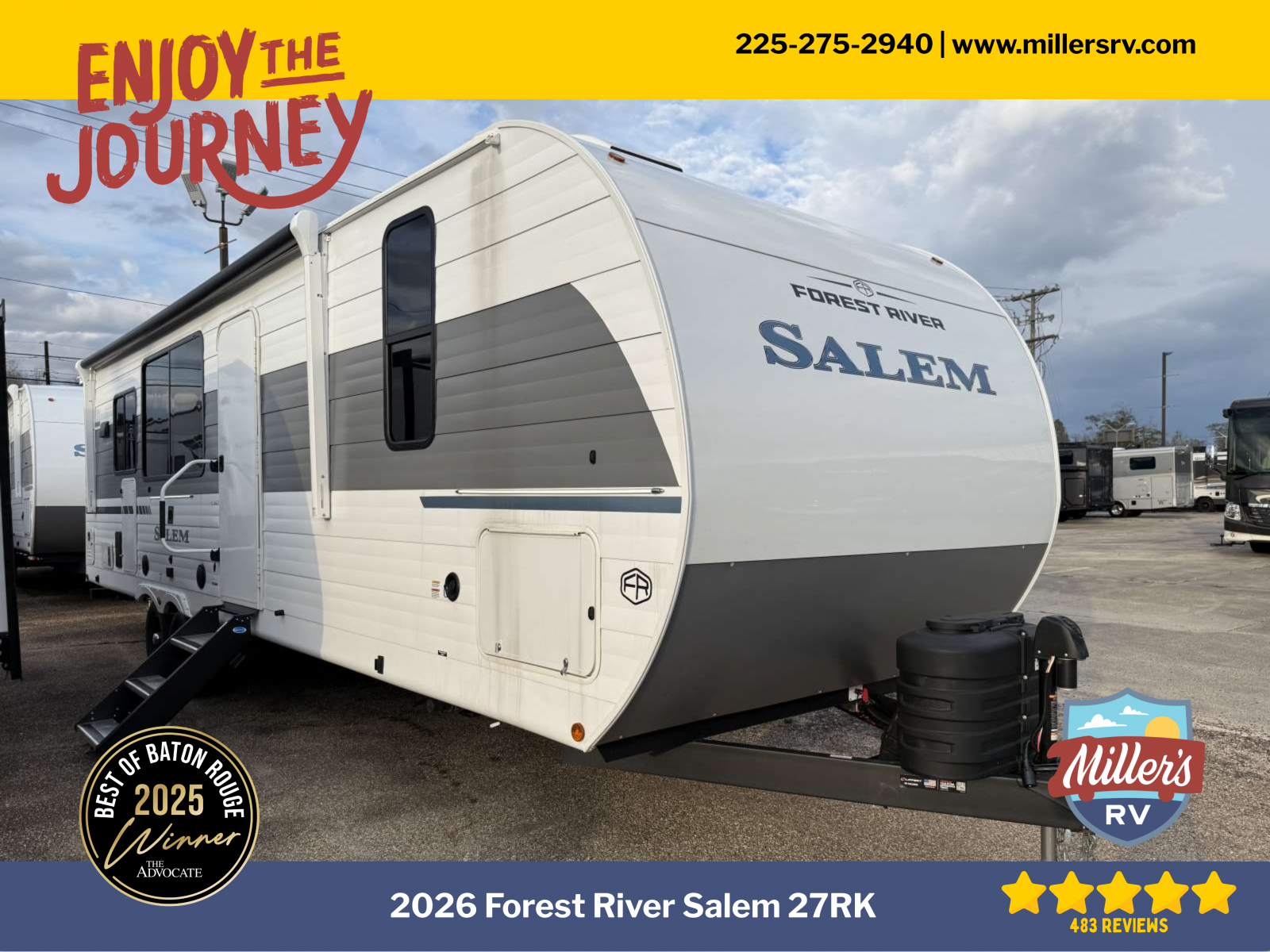 2026 FOREST RIVER SALEM 27RK - Miller's RV