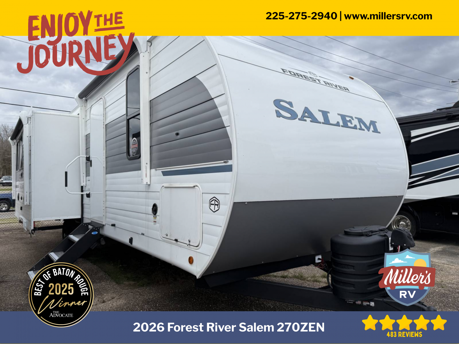2026 FOREST RIVER SALEM 270ZEN - Miller's RV