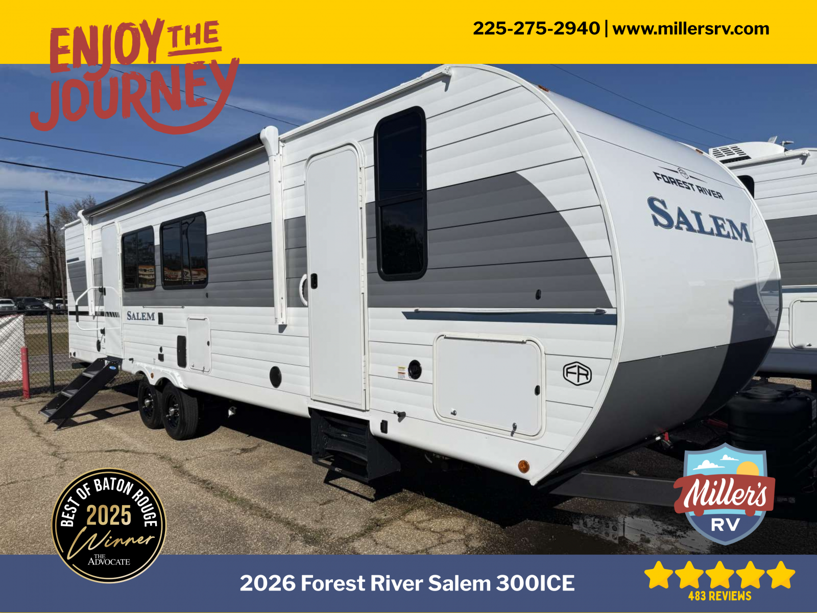 2026 FOREST RIVER SALEM 300ICE - Miller's RV