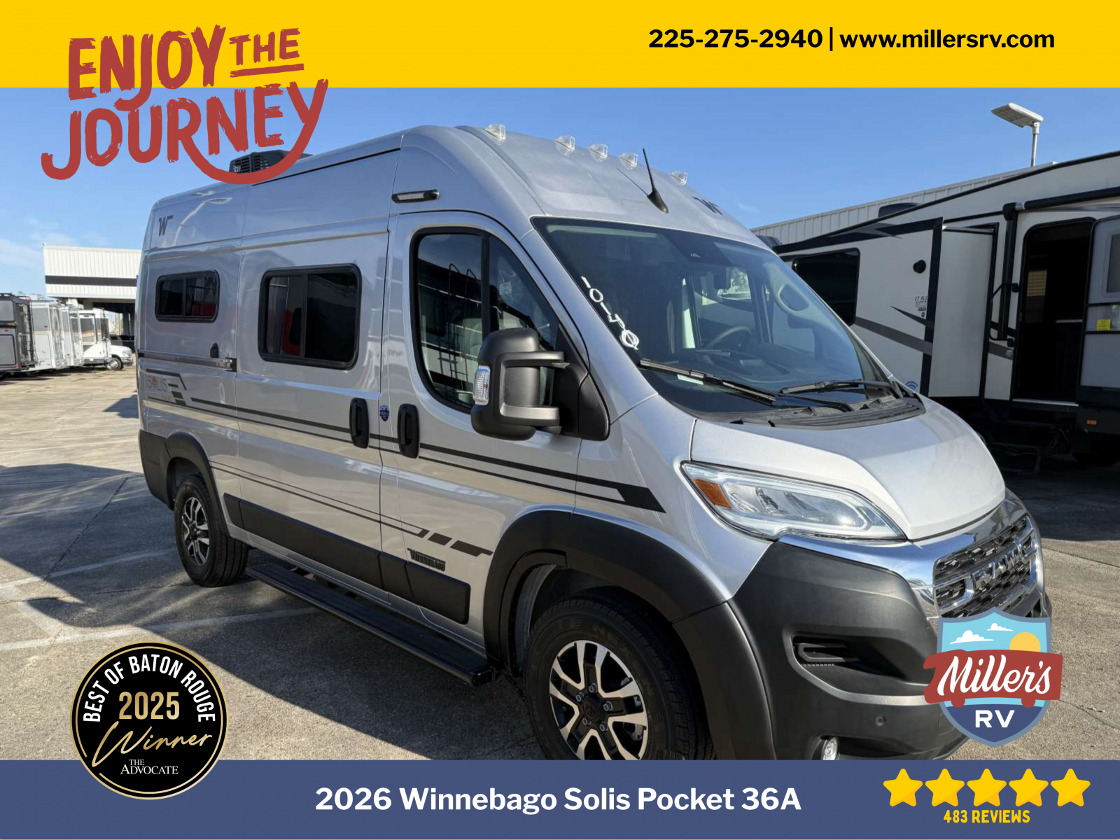 2026 WINNEBAGO SOLIS POCKET 36A - Miller's RV