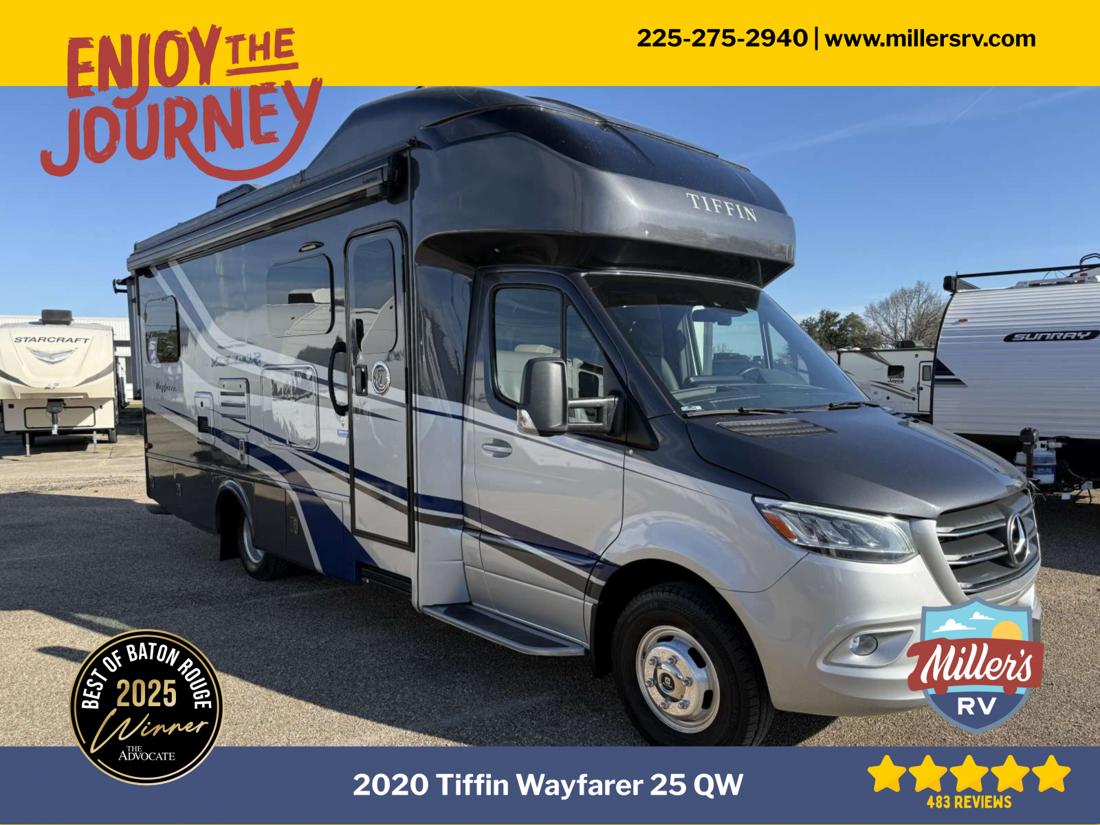 2020 TIFFIN WAYFARER 25 QW - Miller's RV