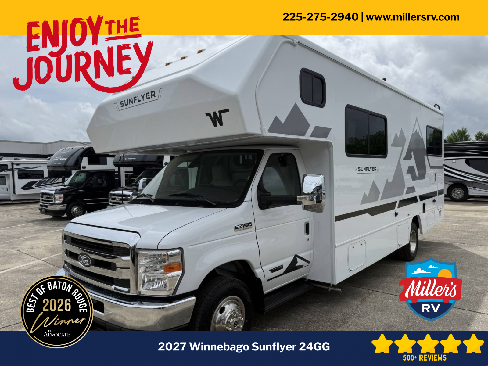 2027 WINNEBAGO SUNFLYER 24GG - Miller's RV