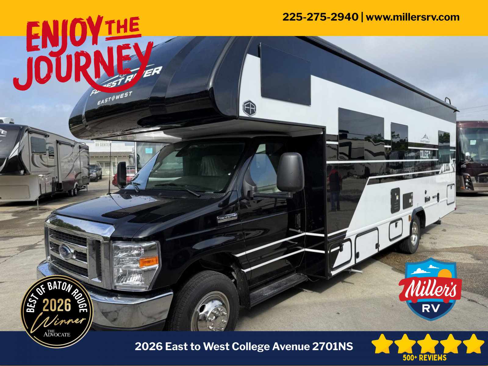 2026 EAST TO WEST COLLEGE AVENUE 2701NS - Miller's RV