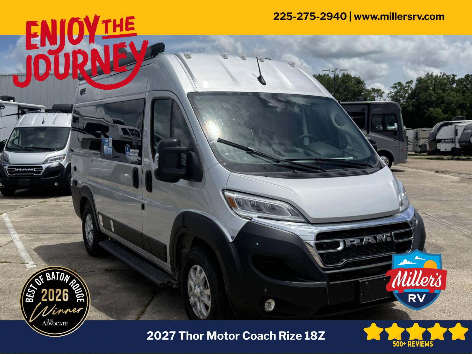 2027 THOR MOTOR COACH RIZE 18Z - Miller's RV