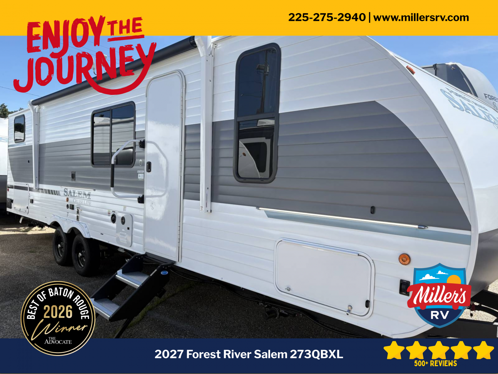 2027 FOREST RIVER SALEM 273QBXL - Miller's RV