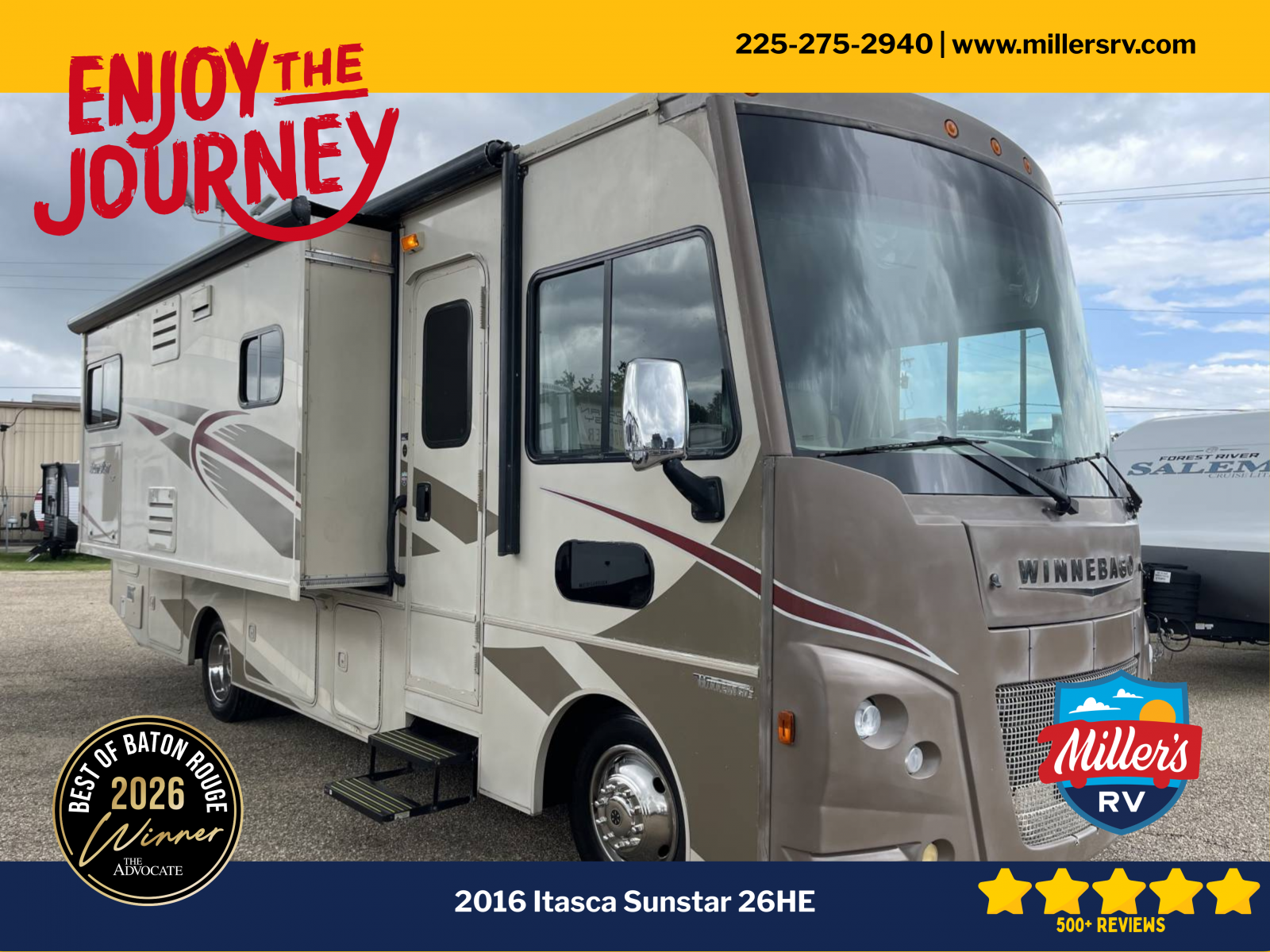 2016 ITASACA SUNSTAR 26HE - Miller's RV