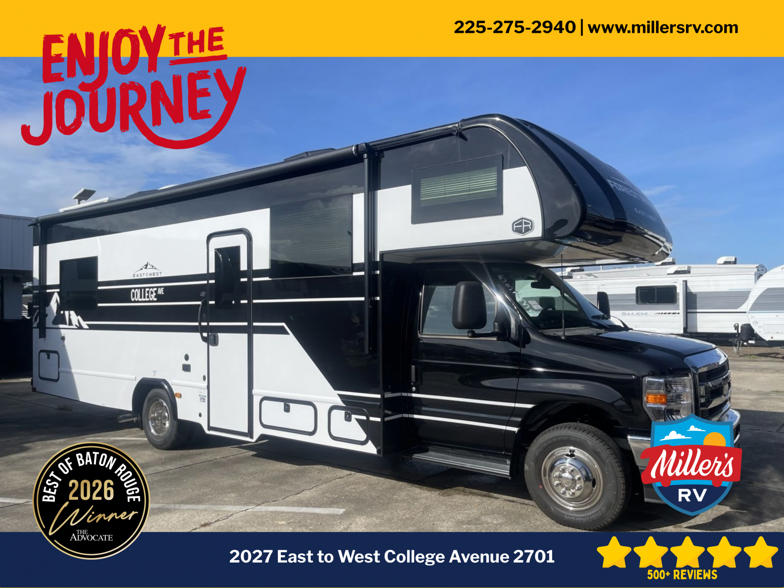 2027 EAST TO WEST COLLEGE AVE 2701 - Miller's RV