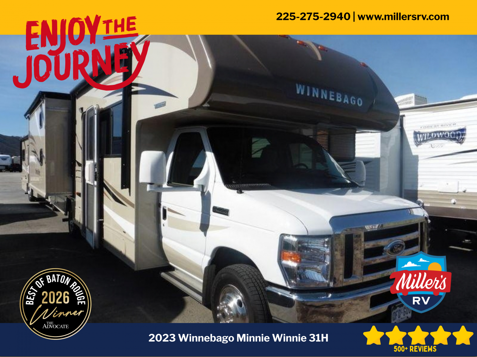 2023 WINNEBAGO MINNIE WINNIE 31H - Miller's RV